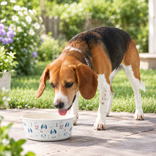 Kawaii Stainless Steel Pet Bowl