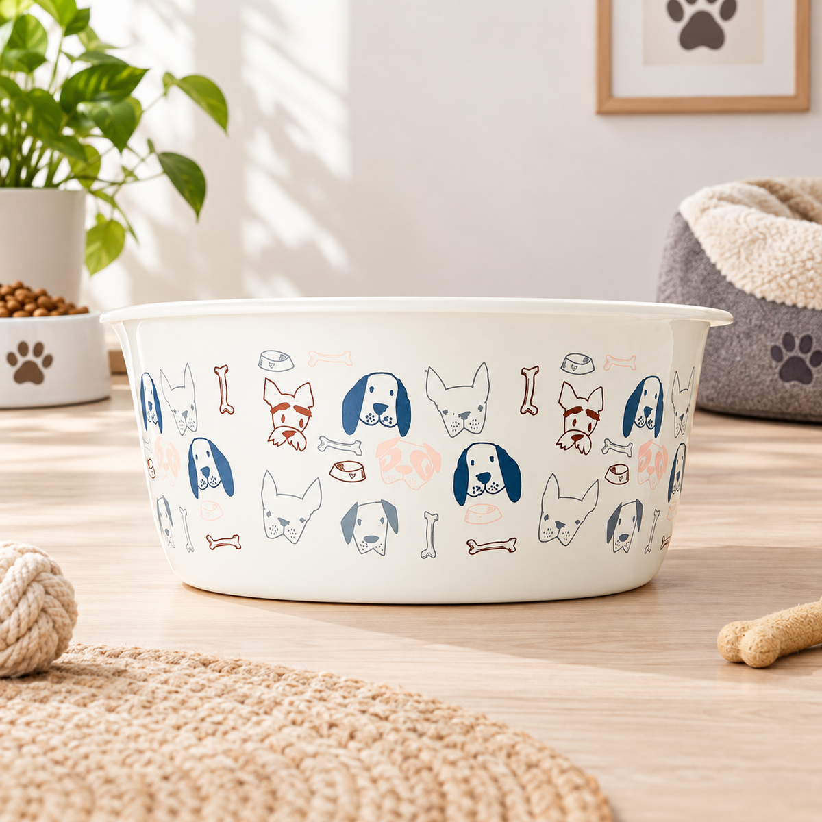 Kawaii Stainless Steel Pet Bowl